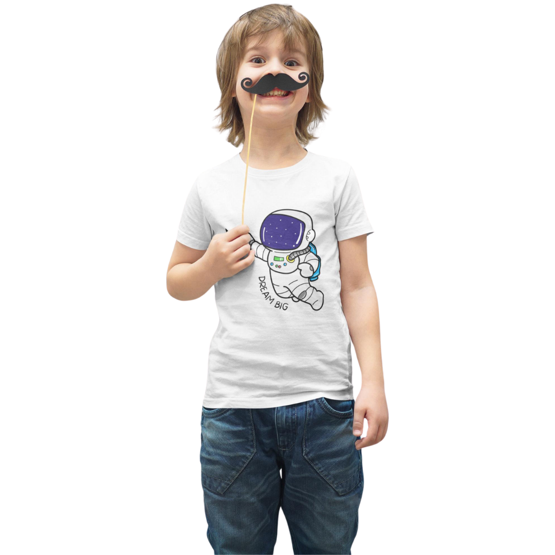 T-Shirt Infantil Quality "Sonhe Grande"