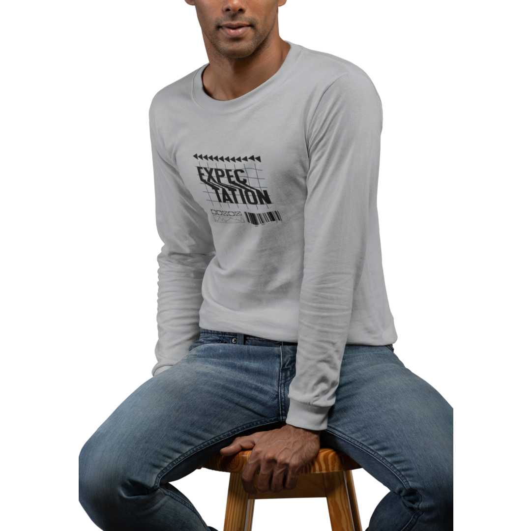 Camiseta Manga Longa Masculina - Edição Expectation - Imagem 4