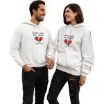 Moletom Canguru Unissex Quality - "Nosso Amor Acabou"