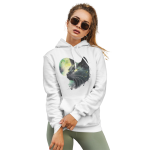 Moletom Canguru Feminino - Edição Gato Lunar