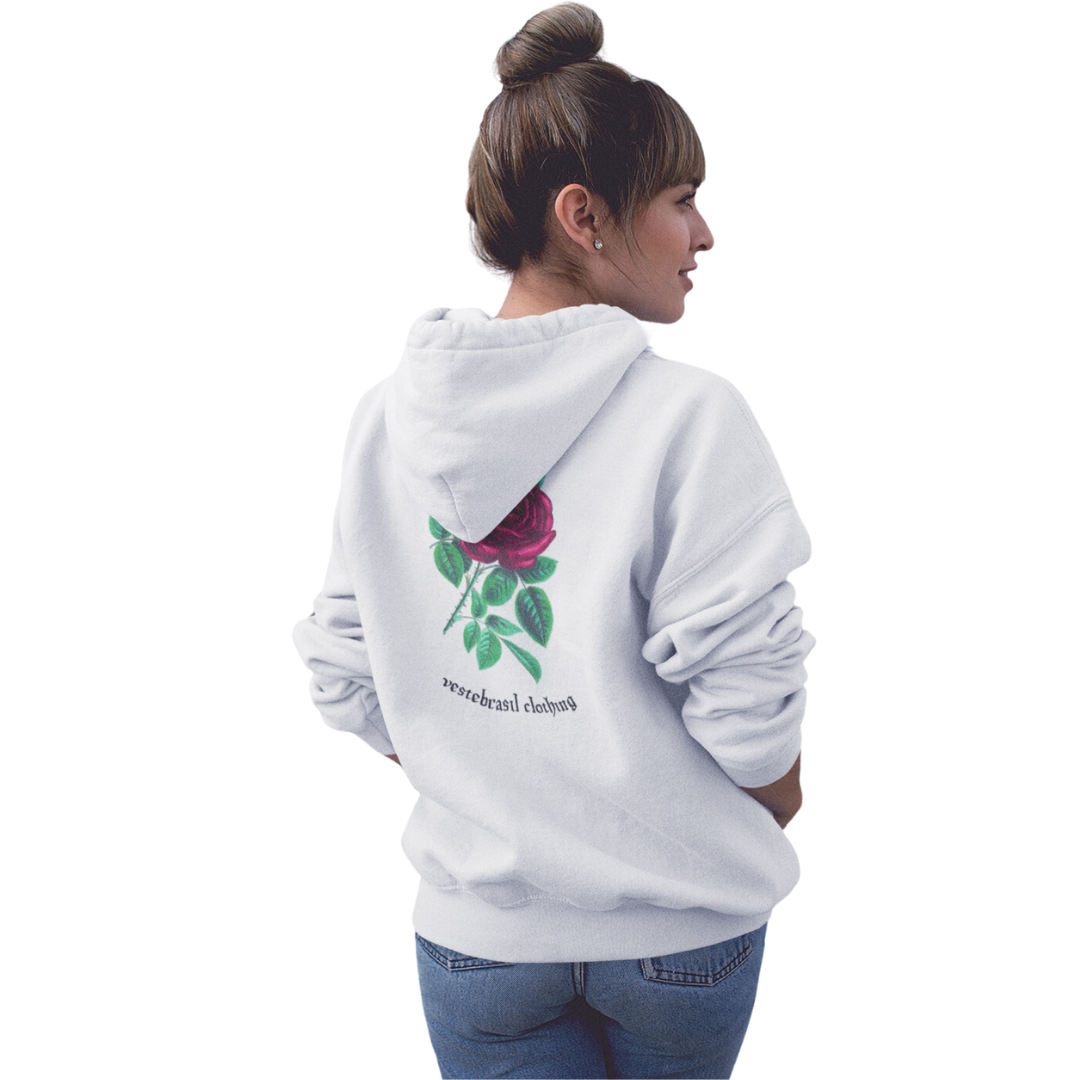 Moletom com Zíper Feminino Quality - "Permita-se a Alegria"