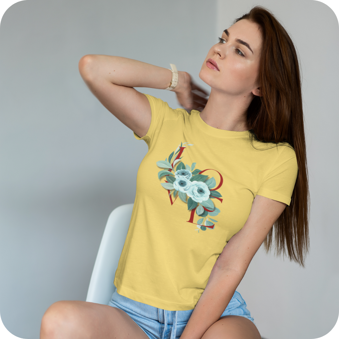 T-Shirt Feminina Quality - Edição "Love" - Imagem 2