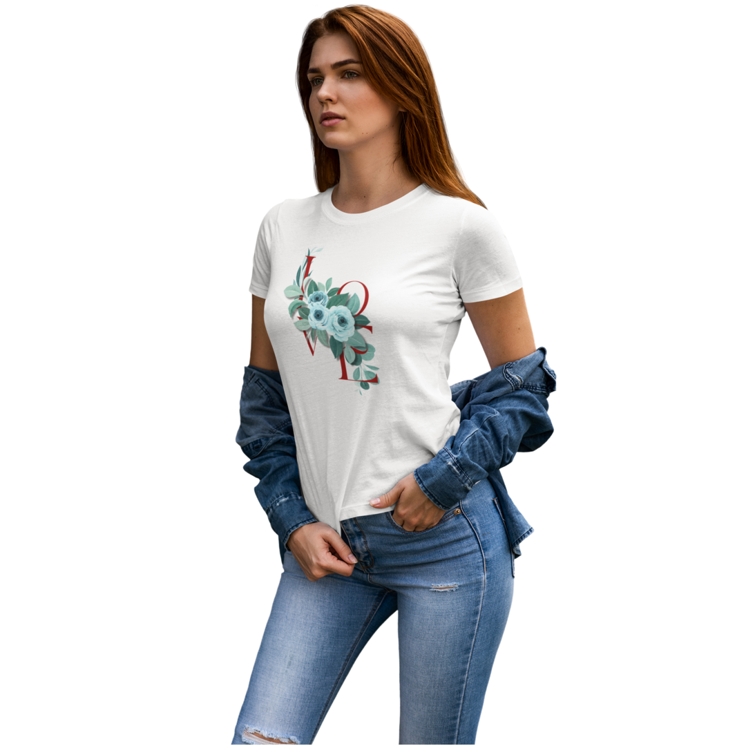 T-Shirt Feminina Quality - Edição "Love"