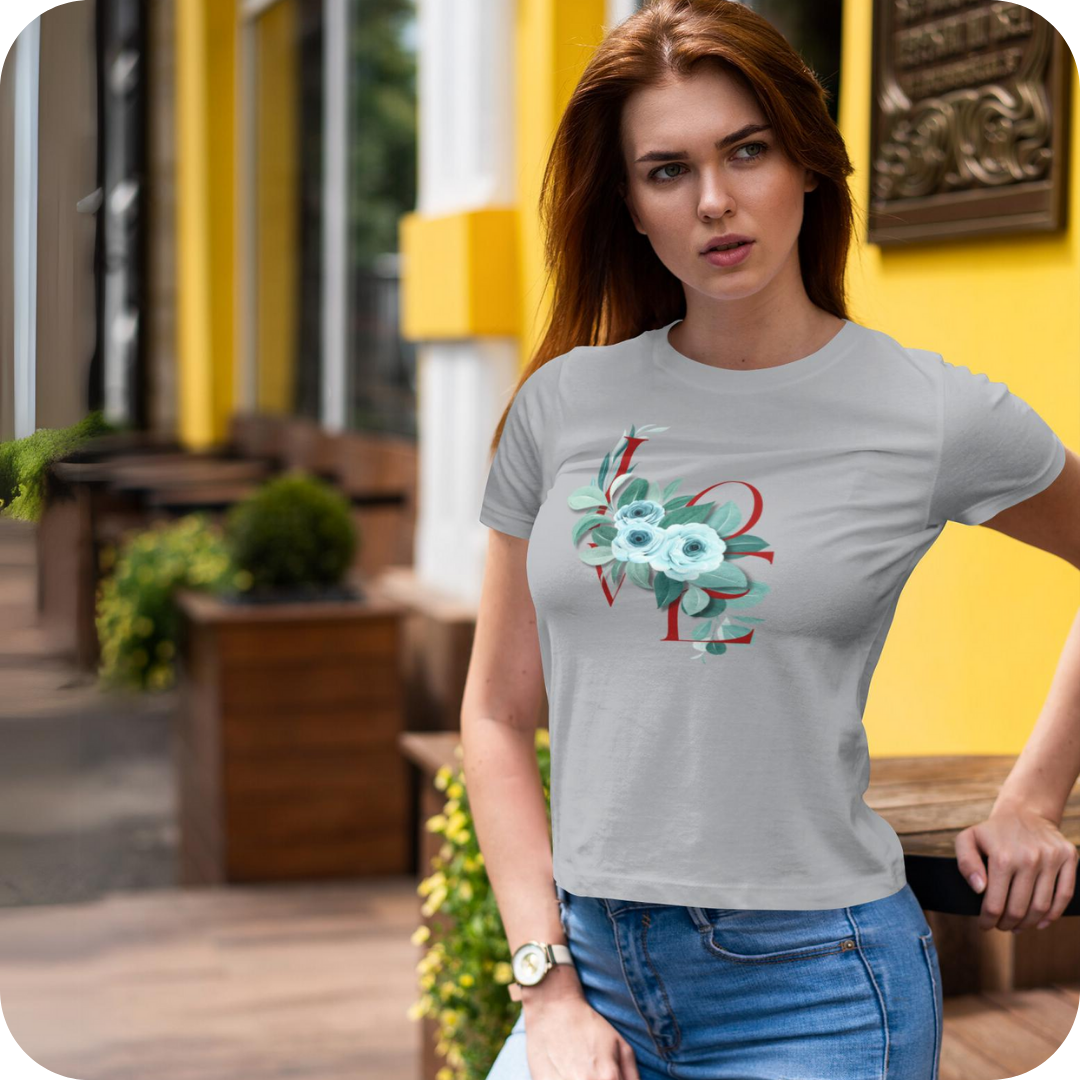 T-Shirt Feminina Quality - Edição "Love" - Imagem 5